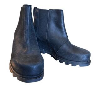 Sorel Black Leather Boots